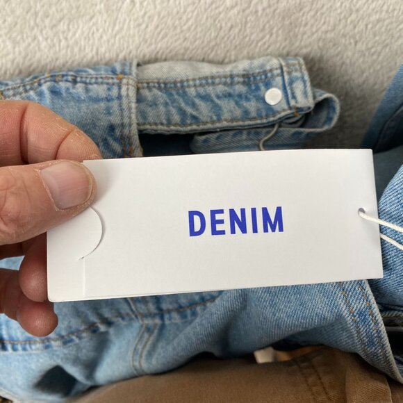 Women's Blue Denim Overalls - Picture 9 of 15